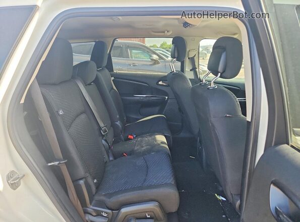 3C4PDCAB3JT428590 2018 DODGE JOURNEY White Հետևի նստատեղերի տեսք