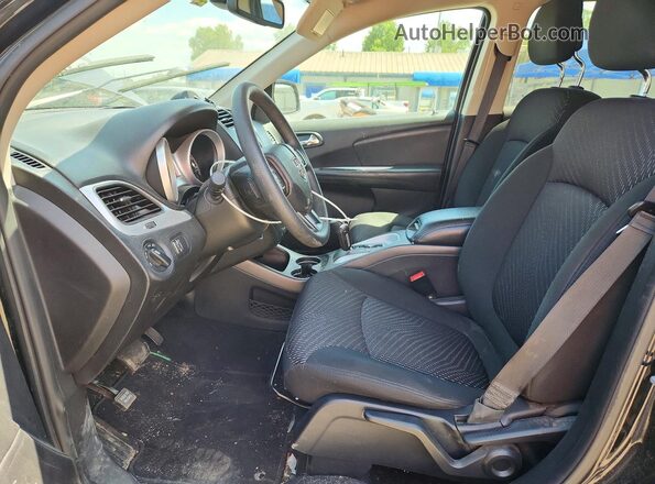 3C4PDCAB3KT872148 2019 DODGE JOURNEY Black წინა სალონის ხედი