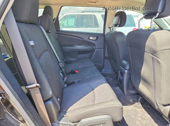3C4PDCAB3KT872148 2019 DODGE JOURNEY Black უკანა სალონის ხედი