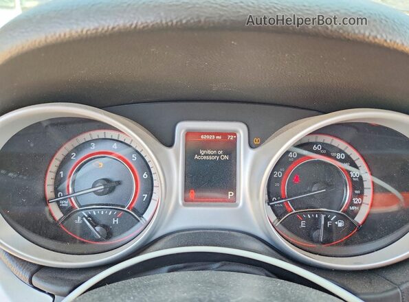 3C4PDCAB3KT872148 2019 DODGE JOURNEY Black ხელსაწყოთა პანელის ხედი