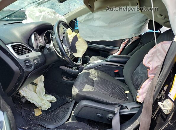 3C4PDCAB3LT180831 2020 DODGE JOURNEY Black Vista interior delantera