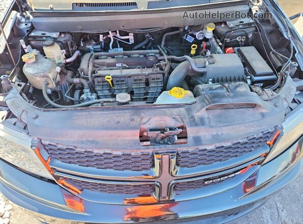 3C4PDCAB3LT180831 2020 DODGE JOURNEY Black Vista del compartimento del motor