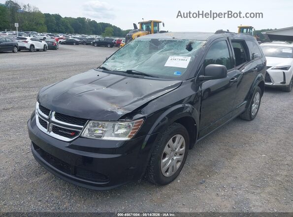 3C4PDCAB4GT103570 2016 DODGE JOURNEY Black Դիմացի տեսք