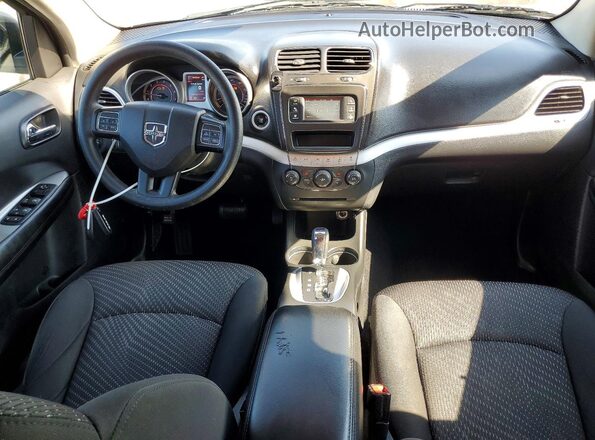 3C4PDCAB4GT204446 2016 DODGE JOURNEY White Dashboard view