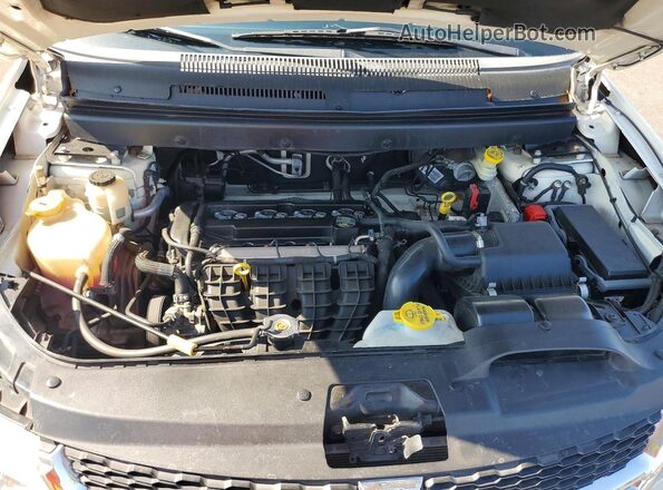 3C4PDCAB4GT204446 2016 DODGE JOURNEY White Engine compartment view