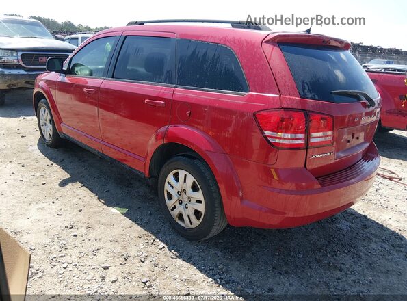 3C4PDCAB4GT245370 2016 DODGE JOURNEY Red Հետևի ձախ