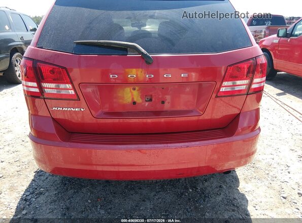 3C4PDCAB4GT245370 2016 DODGE JOURNEY Red Առջևի վահանակի տեսք