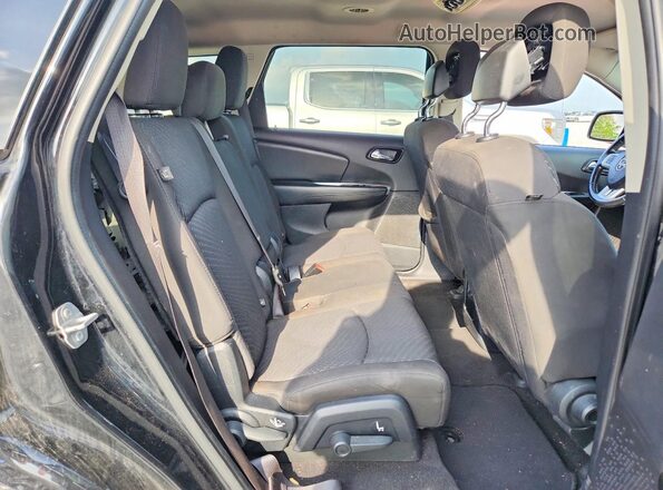 3C4PDCAB4HT551518 2017 DODGE JOURNEY Black Rear interior view