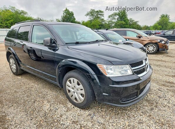 3C4PDCAB4HT552250 2017 DODGE JOURNEY Black Delantero derecho