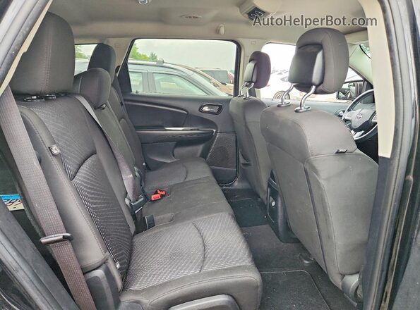 3C4PDCAB4HT552250 2017 DODGE JOURNEY Black Vista de los asientos traseros