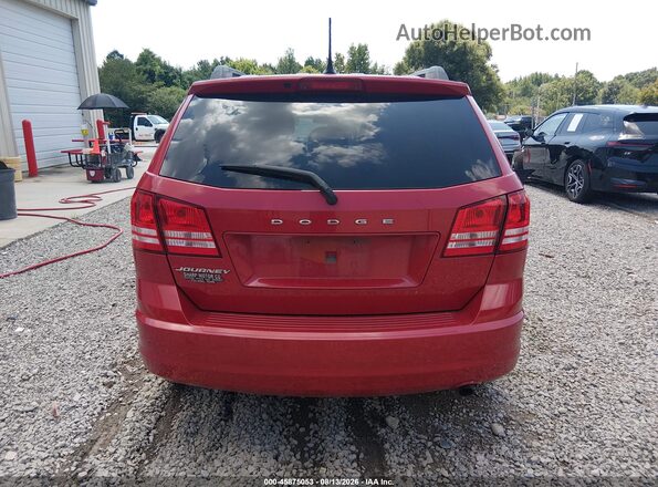 3C4PDCAB4HT590397 2017 DODGE JOURNEY Red 