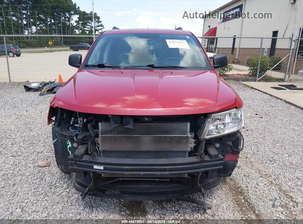 3C4PDCAB4HT590397 2017 DODGE JOURNEY Red Instrument cluster view