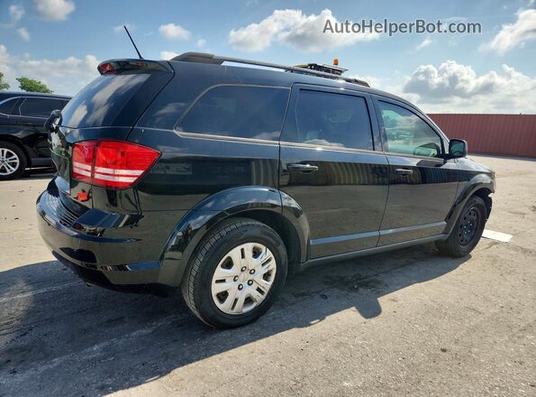 3C4PDCAB4HT709548 2017 DODGE JOURNEY Черный Задняя правая четверть