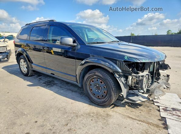 3C4PDCAB4HT709548 2017 DODGE JOURNEY Черный Передняя правая четверть