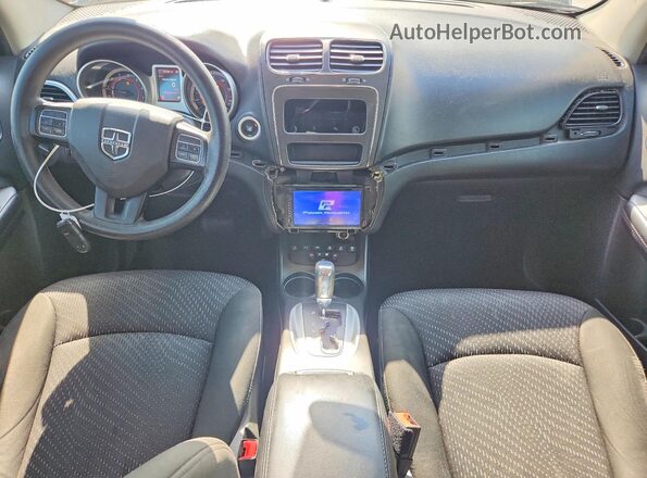3C4PDCAB4HT709548 2017 DODGE JOURNEY Черный Вид панели приборов