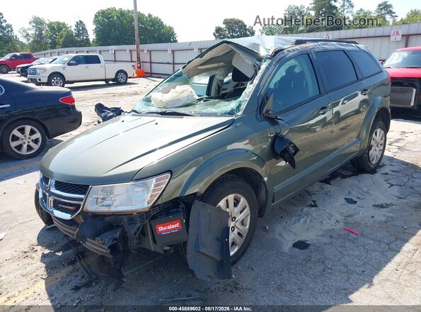 3C4PDCAB4JT183508 2018 DODGE JOURNEY Green Przód lewy