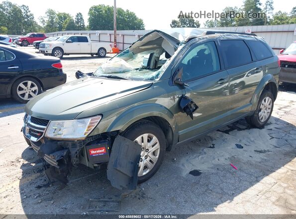 3C4PDCAB4JT183508 2018 DODGE JOURNEY Green Widok z przodu