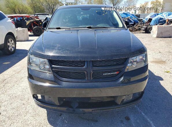 3C4PDCAB4JT188952 2018 DODGE JOURNEY Black Widok z przodu