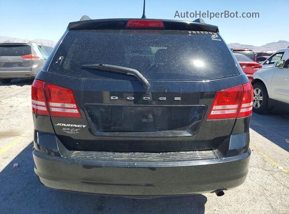 3C4PDCAB4JT188952 2018 DODGE JOURNEY Black Widok z tyłu