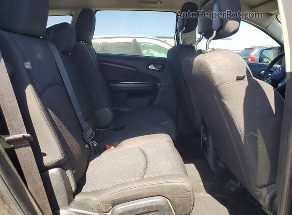 3C4PDCAB4JT188952 2018 DODGE JOURNEY Black Widok tylnych siedzeń