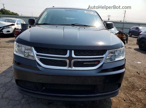 3C4PDCAB4JT236188 2018 DODGE JOURNEY Черный Вид спереди