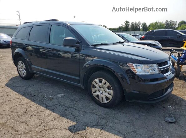 3C4PDCAB4JT236188 2018 DODGE JOURNEY Черный Передняя правая четверть