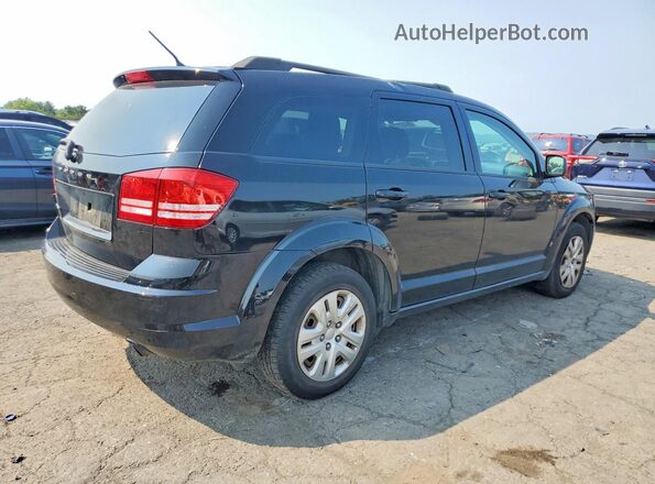 3C4PDCAB4JT236188 2018 DODGE JOURNEY Черный Задняя правая четверть