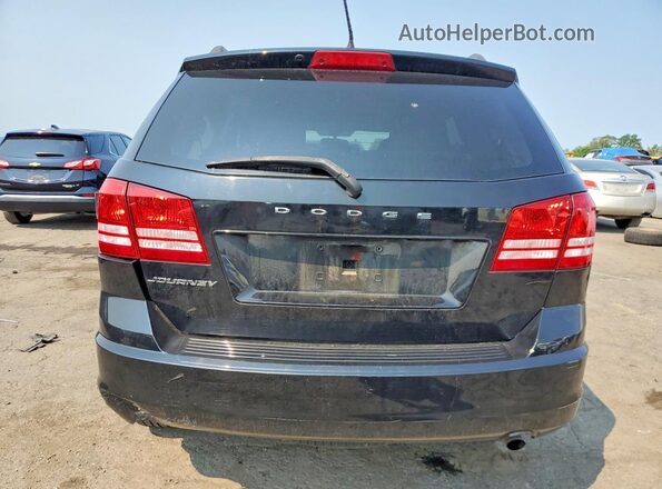 3C4PDCAB4JT236188 2018 DODGE JOURNEY Черный Вид сзади