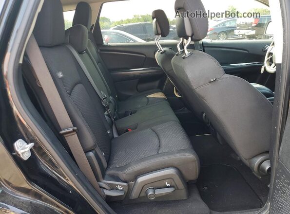 3C4PDCAB4JT236188 2018 DODGE JOURNEY Черный Вид задних сидений