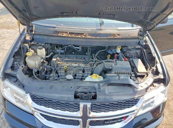 3C4PDCAB4JT236188 2018 DODGE JOURNEY Черный Вид задней части салона