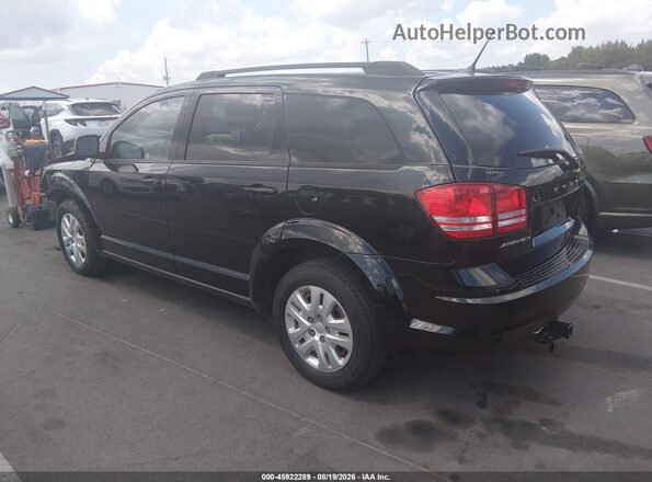 3C4PDCAB4JT236353 2018 DODGE JOURNEY Черный Задняя левая четверть