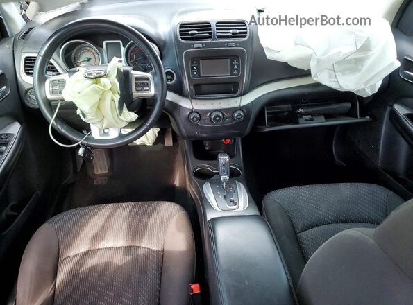 3C4PDCAB4JT274360 2018 DODGE JOURNEY White Widok deski rozdzielczej