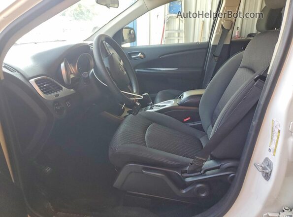 3C4PDCAB4JT302514 2018 DODGE JOURNEY White Widok wnętrza z przodu