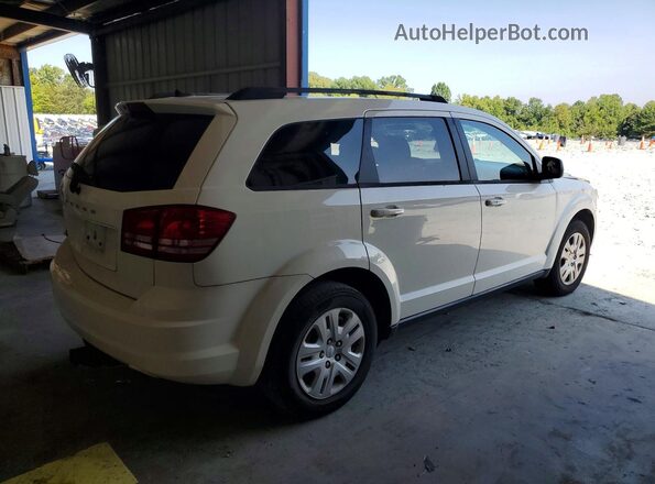 3C4PDCAB4JT302514 2018 DODGE JOURNEY White Tył prawy