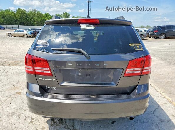 3C4PDCAB4JT385300 2018 DODGE JOURNEY Charcoal უკანა ხედი