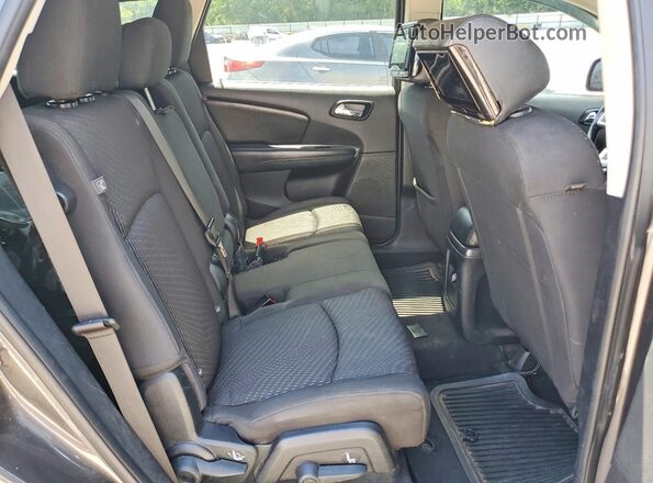 3C4PDCAB4JT385300 2018 DODGE JOURNEY Charcoal უკანა სალონის ხედი