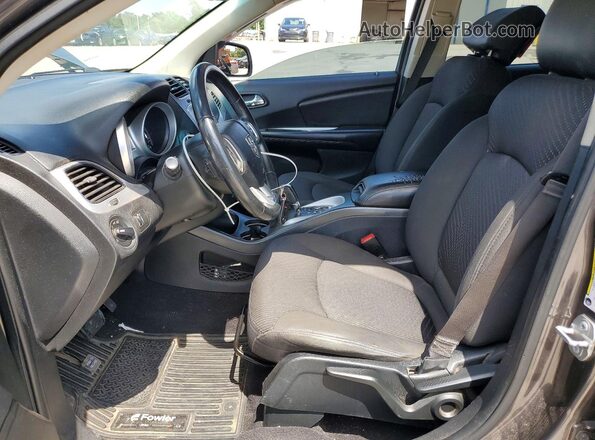 3C4PDCAB4JT385300 2018 DODGE JOURNEY Charcoal წინა სალონის ხედი