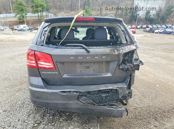 3C4PDCAB4JT446791 2018 DODGE JOURNEY Gray Вид ззаду