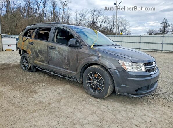 3C4PDCAB4JT446791 2018 DODGE JOURNEY Gray Передня права чверть