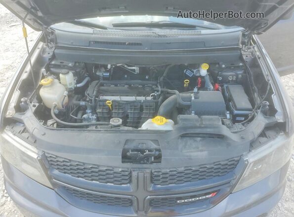 3C4PDCAB4JT509422 2018 DODGE JOURNEY Gray Vista del compartimento del motor