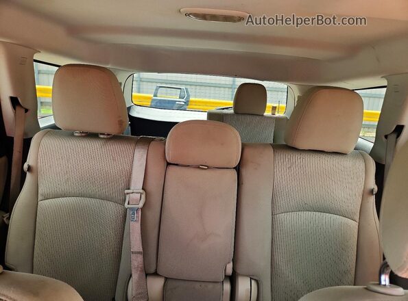 3C4PDCAB4LT180515 2020 DODGE JOURNEY Red Vista de los asientos traseros