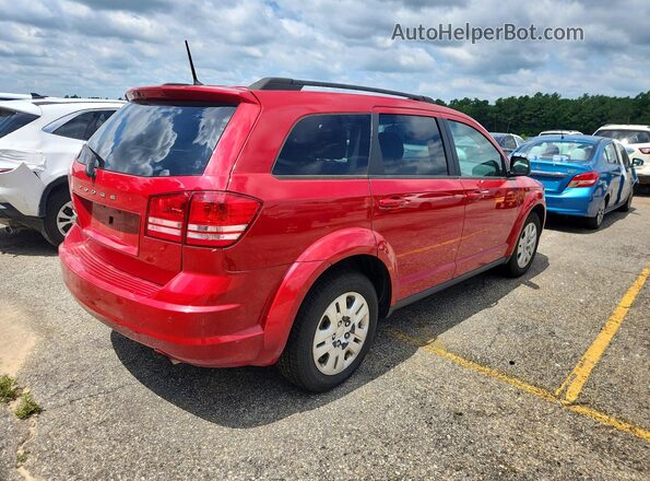 3C4PDCAB4LT180515 2020 DODGE JOURNEY Red Trasero derecho