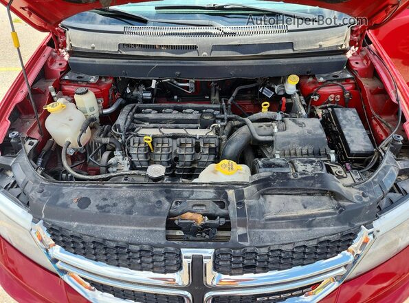 3C4PDCAB4LT180515 2020 DODGE JOURNEY Red Vista del compartimento del motor
