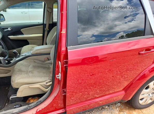 3C4PDCAB4LT180515 2020 DODGE JOURNEY Red Vista de la etiqueta del VIN