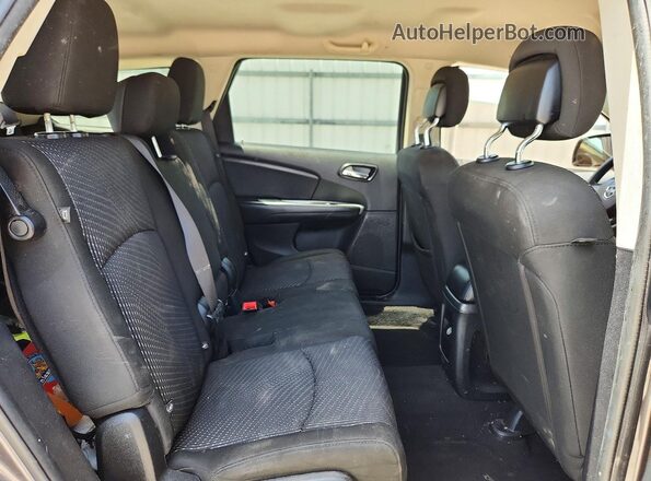 3C4PDCAB4LT199419 2020 DODGE JOURNEY Gray Rear interior view