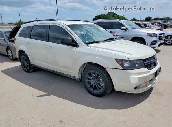 3C4PDCAB4LT220558 2020 DODGE JOURNEY White Przód prawy