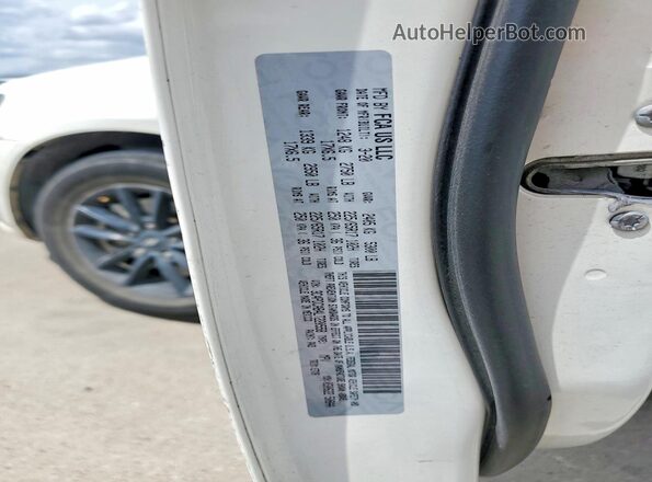 3C4PDCAB4LT220558 2020 DODGE JOURNEY White Widok naklejki z numerem VIN