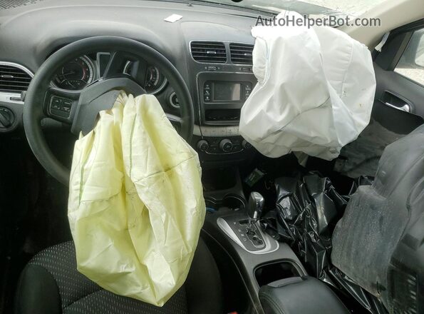 3C4PDCAB4LT247548 2020 DODGE JOURNEY White Вид панелі приладів