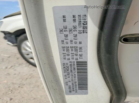 3C4PDCAB4LT247548 2020 DODGE JOURNEY White Вид підкапотного простору