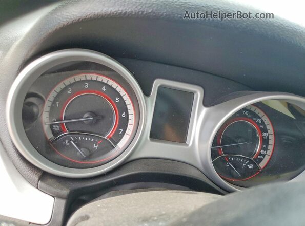 3C4PDCAB4LT247548 2020 DODGE JOURNEY White Вид щитка приладів